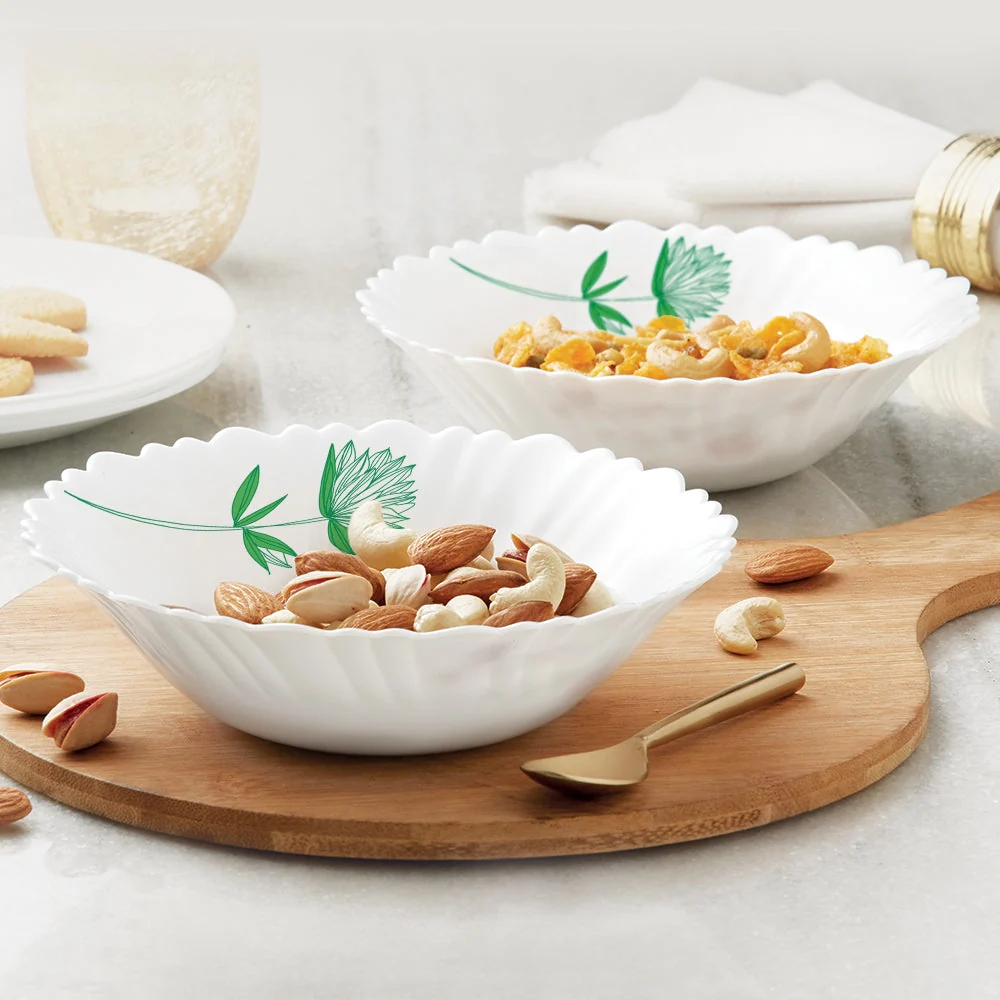 Green Lily Multipurpose Bowl Set – 2 pcs