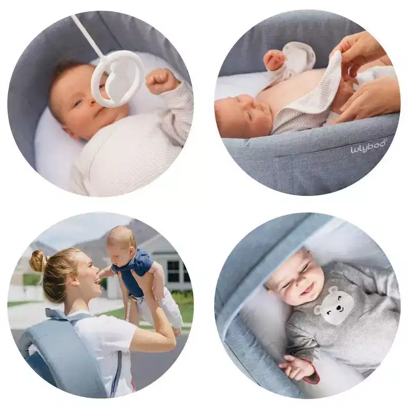 Lulyboo Portable Baby Lounge and Travel Nest