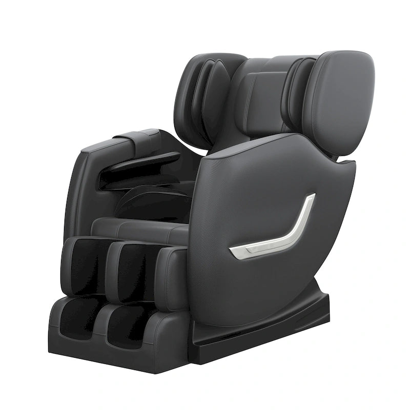 Full Body Massage Chair with Zero Gravity, Bluetooth Speaker & Foot Roller