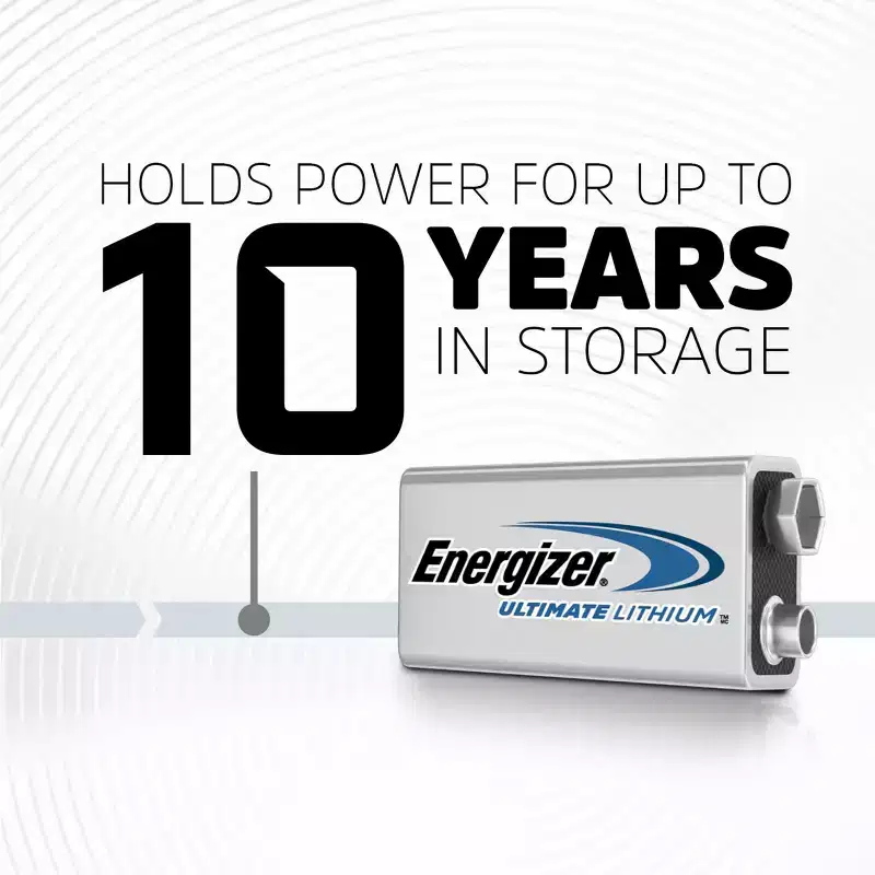 Energizer Ultimate Lithium 9V Batteries