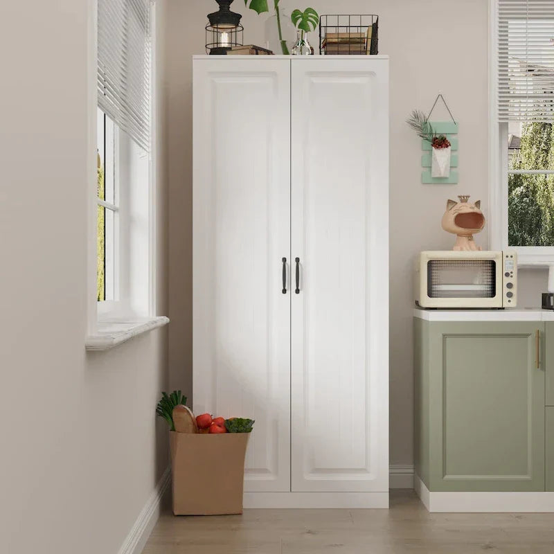 Versatile Kitchen Organizer: Compact 31.5  Cabinet with Smart Storage