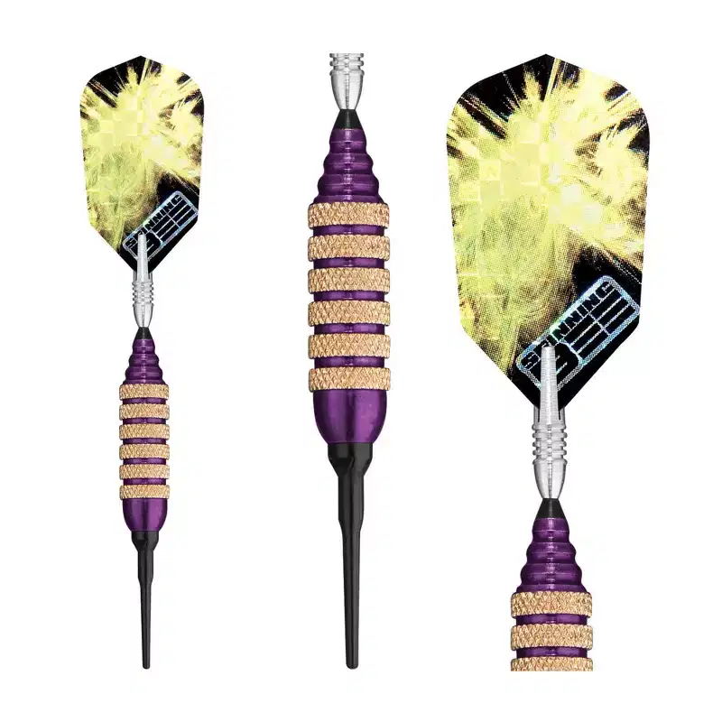 Viper Spinning Bee 16 Grams Soft Tip Darts - Purple