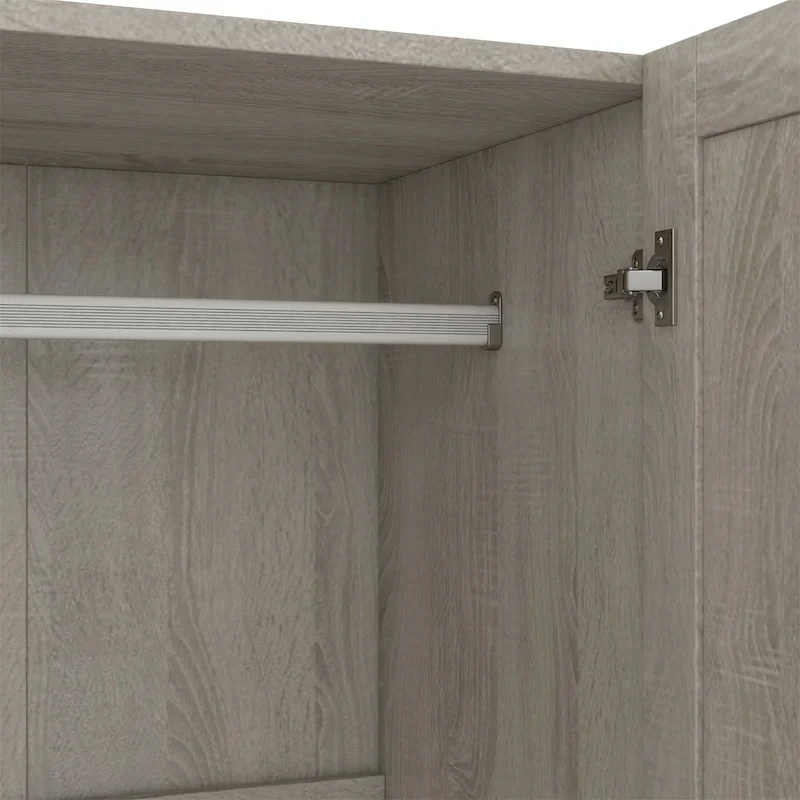 3-Door Shutter Wardrobe with shelves