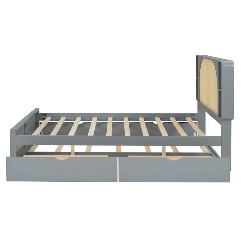 Rough Mango Wood TV Stand | Bicycle Chain Wheel Doors | 47.2