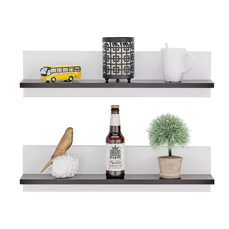 23.62 Set of 2 Repose Display Photo Ledge Shelves - Danya B.