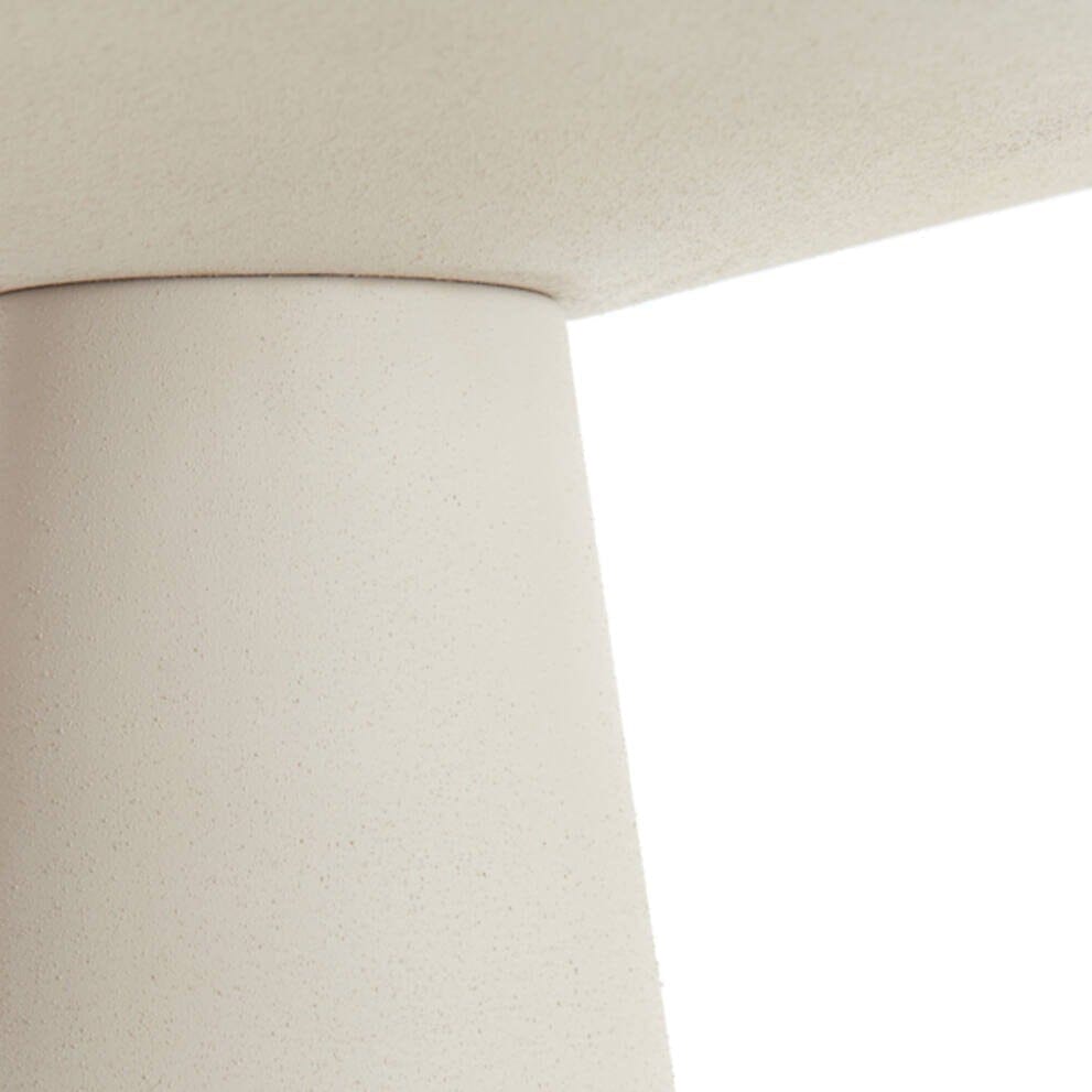 Cream Round Side Table