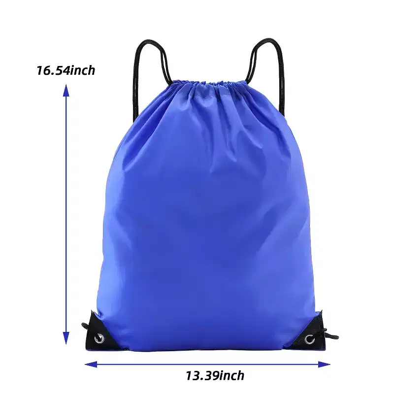 Narwey Drawstring Backpacks, 50 Pack  Bulk Drawstring Bags (50, Blue)