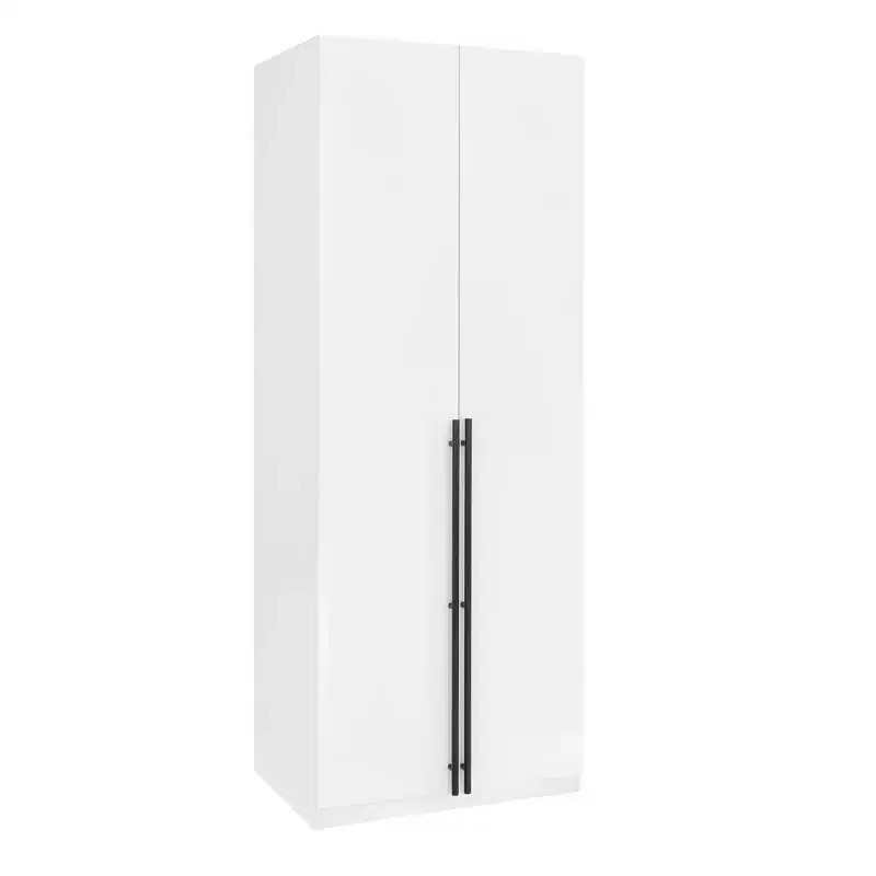 Lee 2 Door and 4 Shelf Wardrobe Closets
