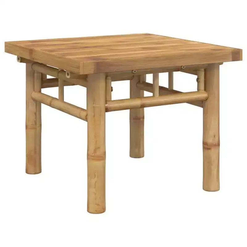 vidaXL Coffee Table Accent Living Room Bedroom Hallway Office Furniture Bamboo - 43.3 x 21.7 x 13.8
