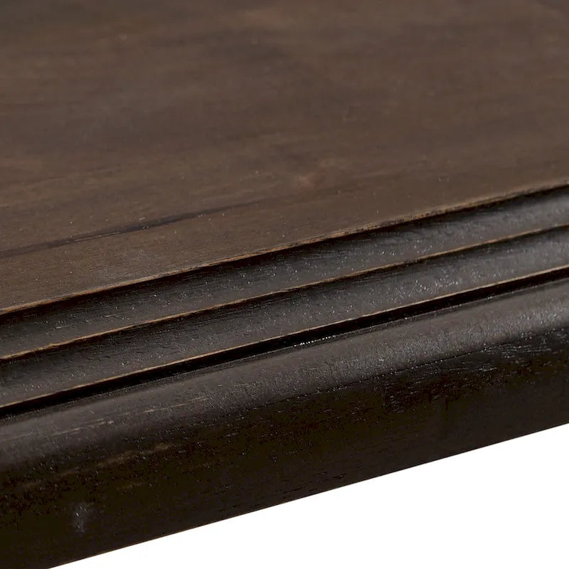 Vintage Brown Rectangle Dining Table