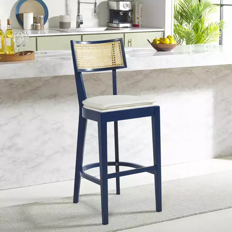 Galway Cane Bar Stool - Safavieh