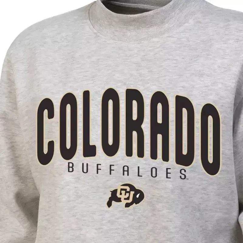 NCAA Colorado Buffaloes Women's Mock Neck Sweatshirt