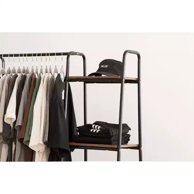 Garment Rack for Hanging Clothes and Displaying Accessories