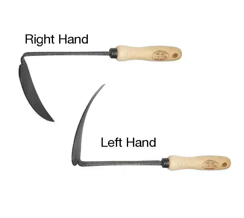 DeWit Korean Left-Hand Hoe  Versatile Gardening Tool for Digging & Cultivating