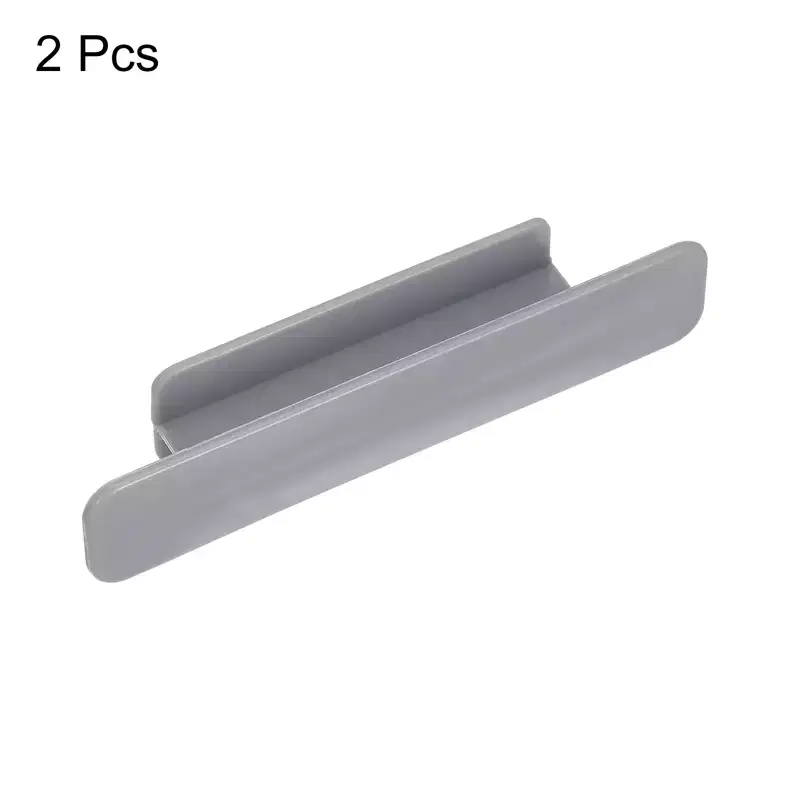 Unique Bargains Plastic Self-Adhesive Drawer Wardrobe Sliding Door Pulls