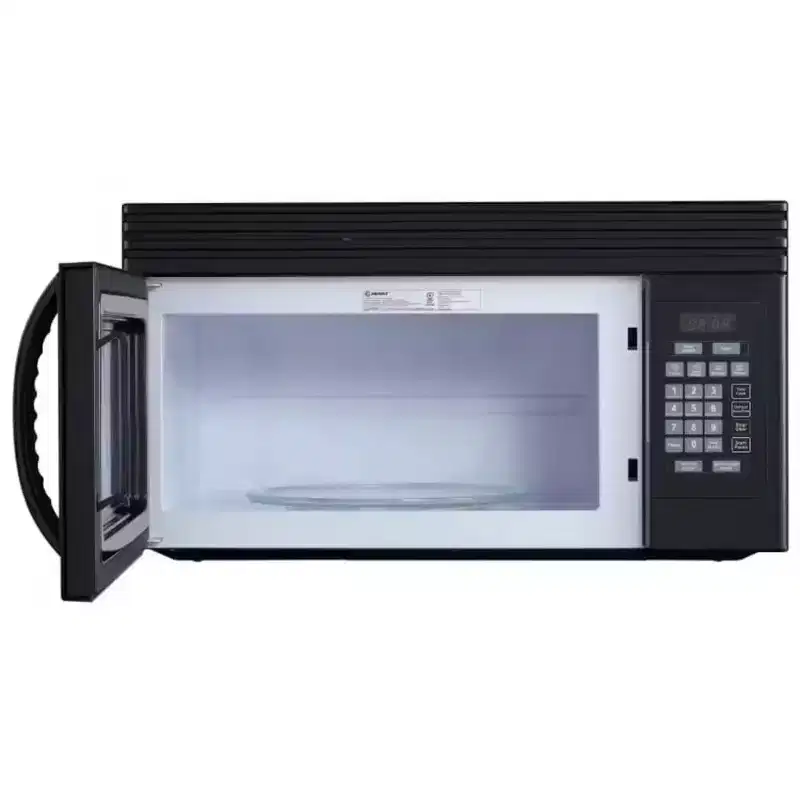 Element EM1601RQCB 1.6 Cu. Ft. Black Over-the-Range Microwave