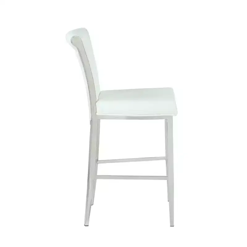 Chintaly Imports,Contemporary Flare Back Bar Stool