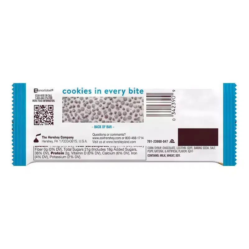 Hershey's Cookies 'N' Creme Candy Bar - 1.55oz