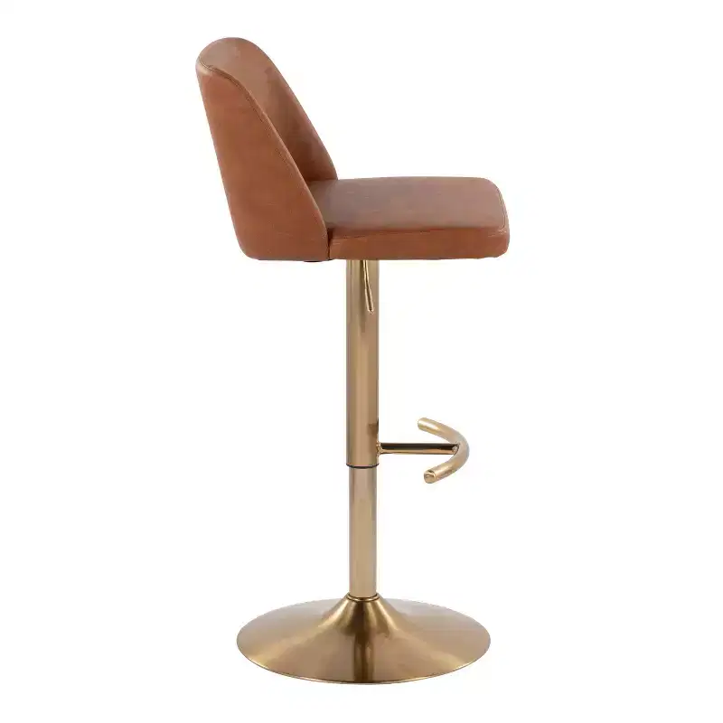 Adjustable Swivel Bar Stool