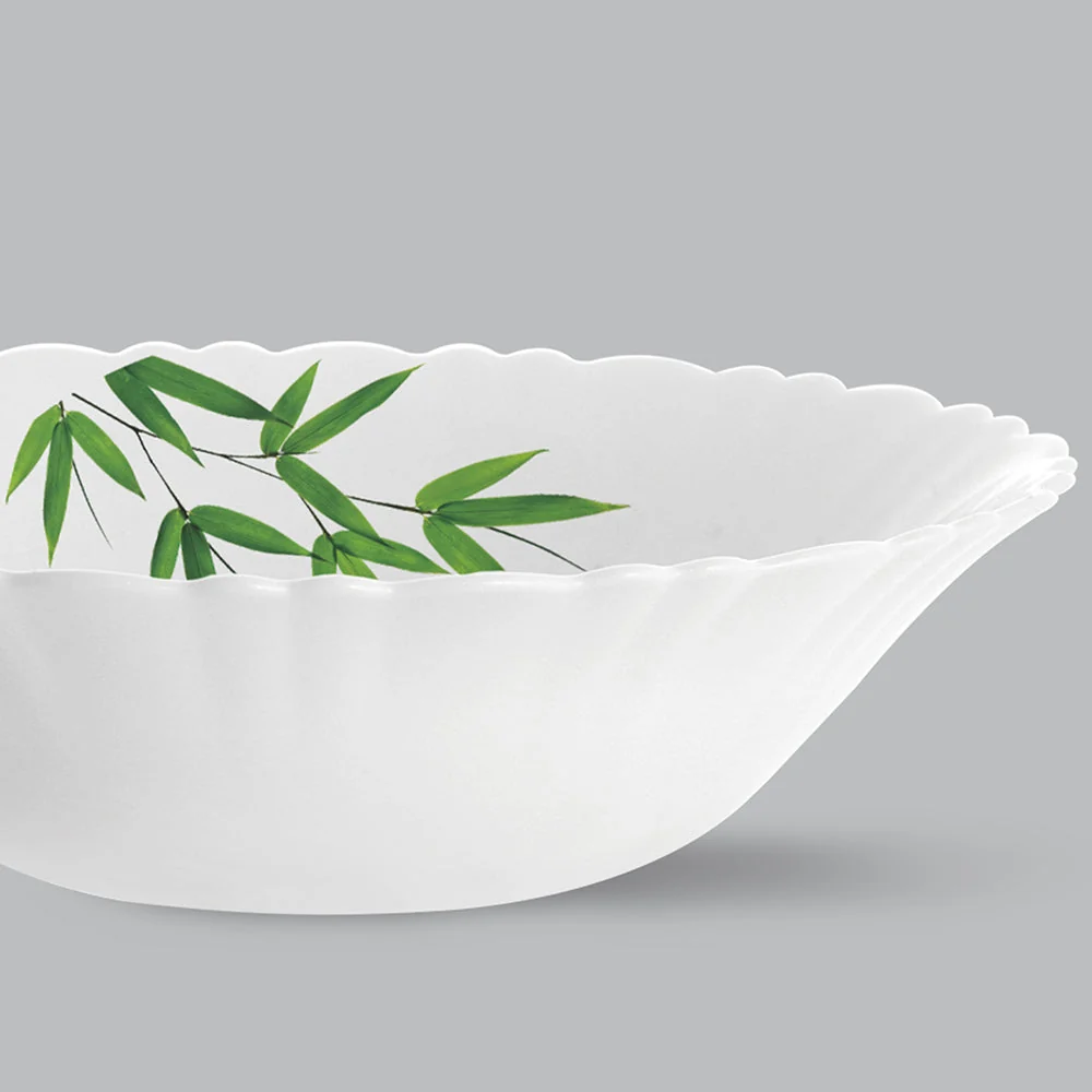 Green Bamboo Leaves Multipurpose Bowl Set – 2 pcs