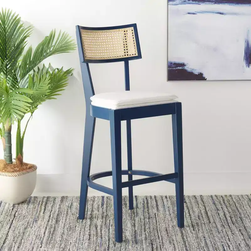 Galway Cane Bar Stool - Safavieh