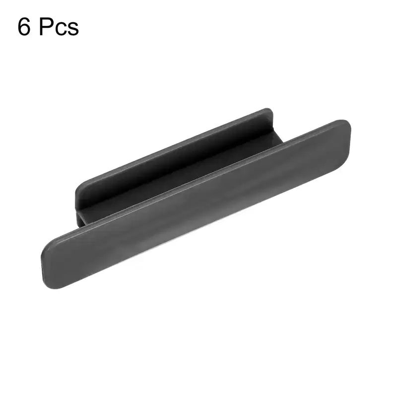 Unique Bargains Plastic Self-Adhesive Drawer Wardrobe Sliding Door Pulls