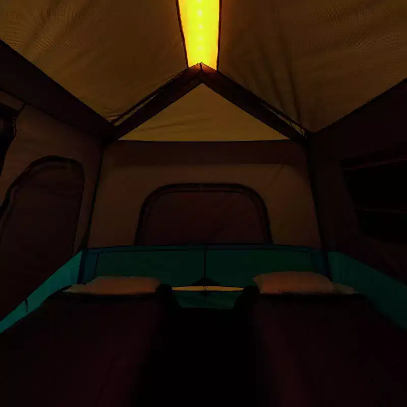 Core Equipment Lighted 6 Person Instant Cabin Tent