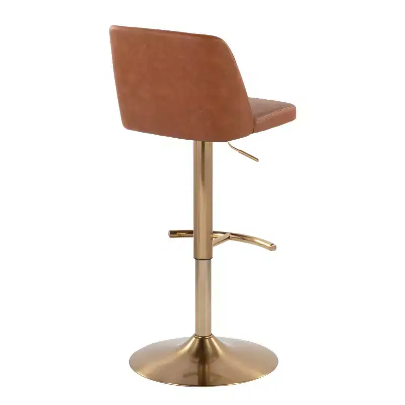 Adjustable Swivel Bar Stool