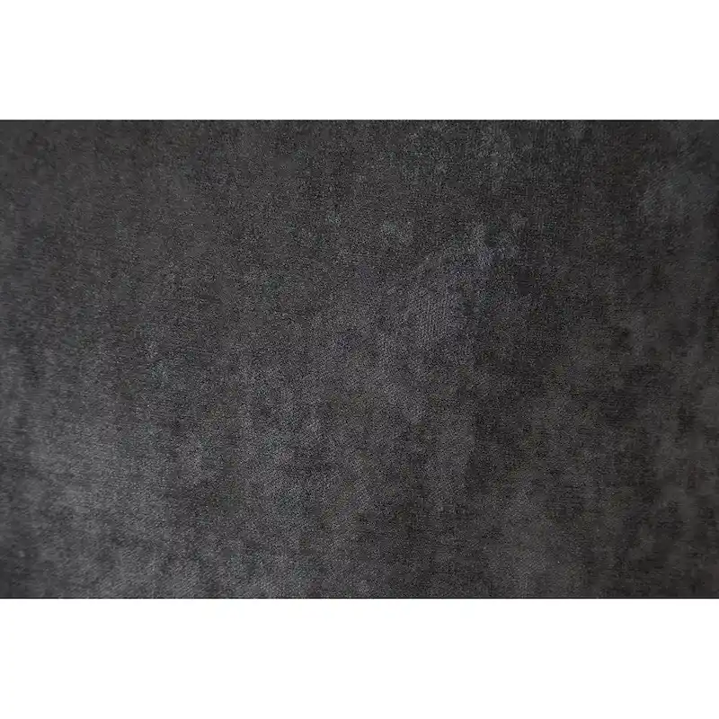 L-Shaped Sectional Sofa with Chaise, Charcoal and Black