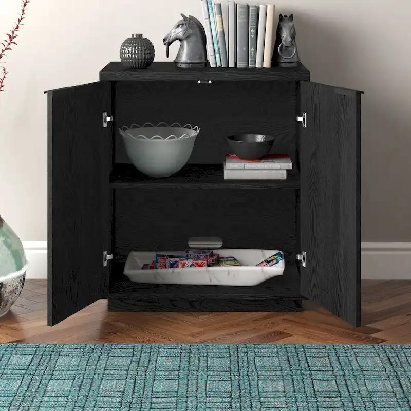 28 Wide Rectangular Accent Cabinet - 27.75 Wide